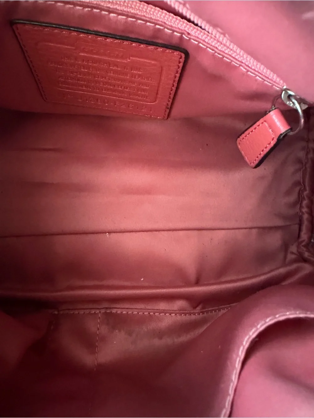 Coach shoulder satchel